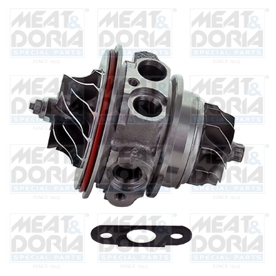 Core assembly, turbocharger